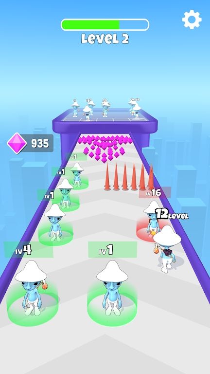 蓝精灵猫冲刺跑2