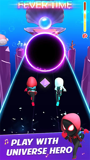宇宙英雄3D音乐与摇摆1
