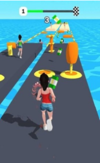 女孩接力赛3D2