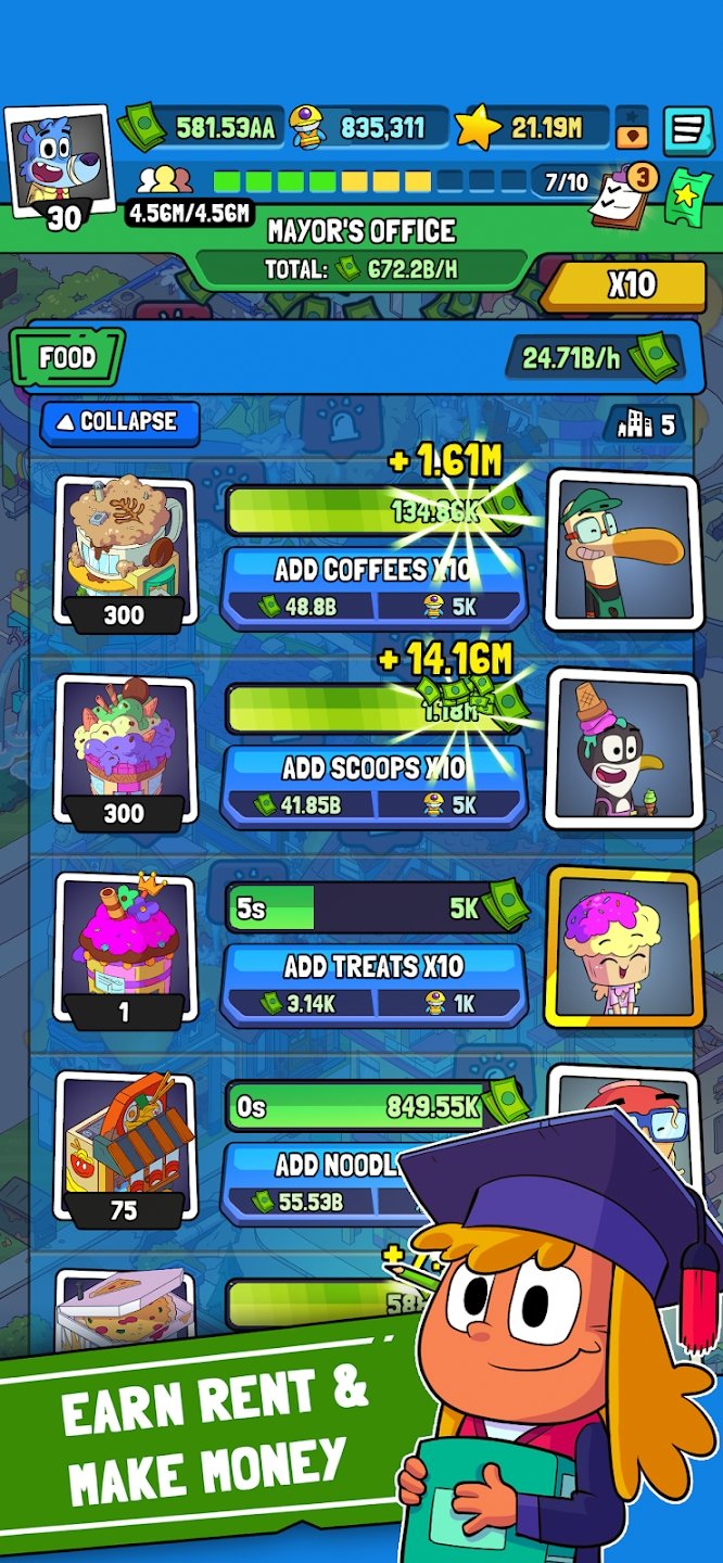 灾难小镇免广告无限金币版1