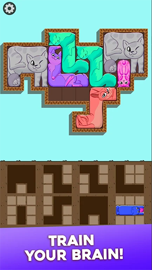 猫咪方块拼图3