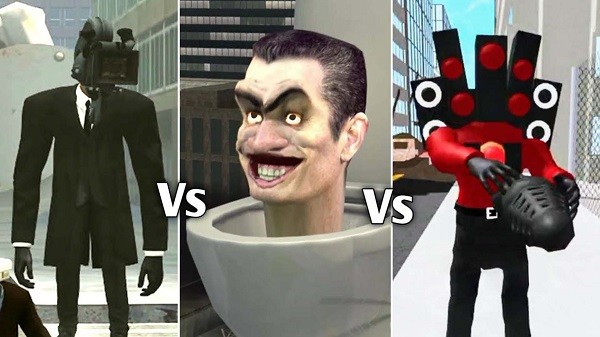 马桶人大战监控人3