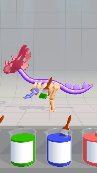 恐龙骨骼3D2