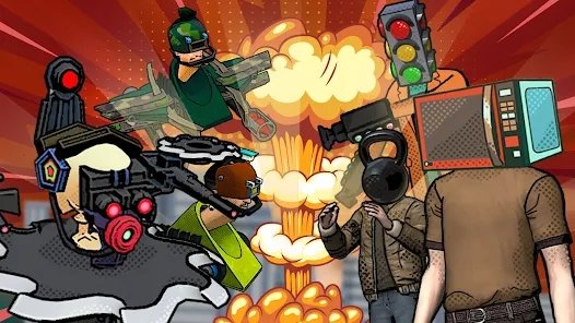 合并水槽怪物战斗2