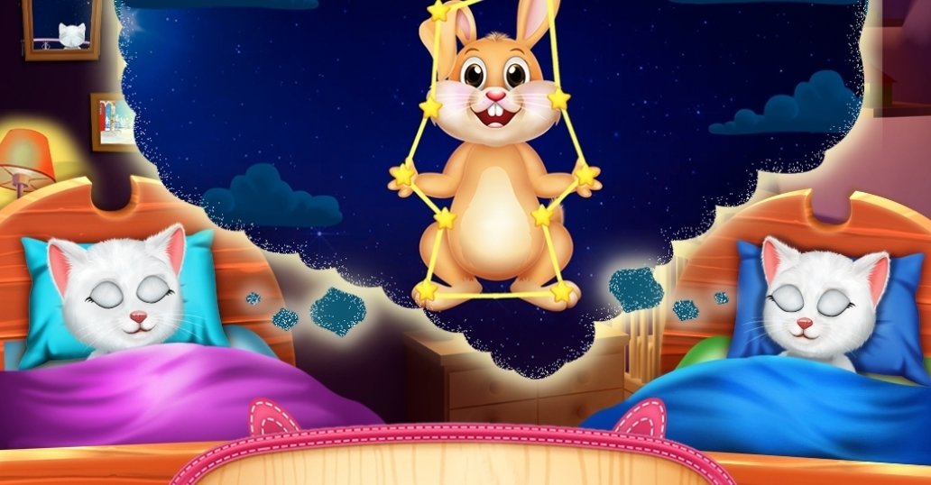 猫咪的睡前活动1