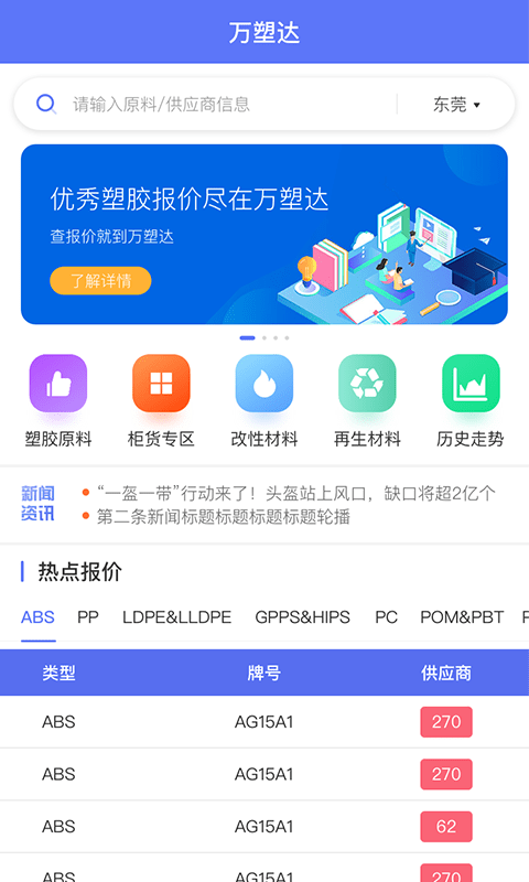 万塑达报价1