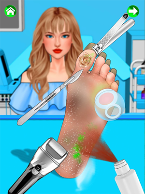 时尚美足店修个脚0