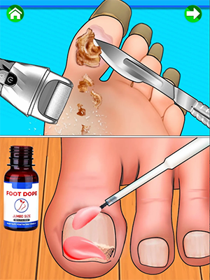 时尚美足店修个脚2