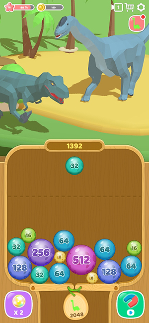 恐龙2048合成1
