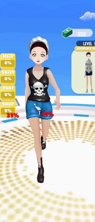 动漫女孩赛跑者1