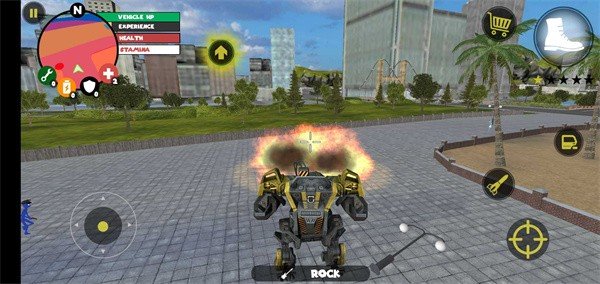 火柴人绳索英雄黑衣人无限金币版0