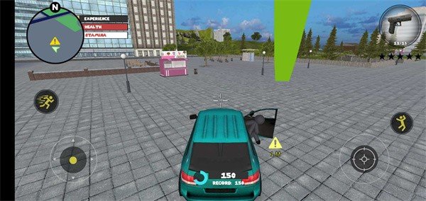 火柴人绳索英雄黑衣人无限金币版3