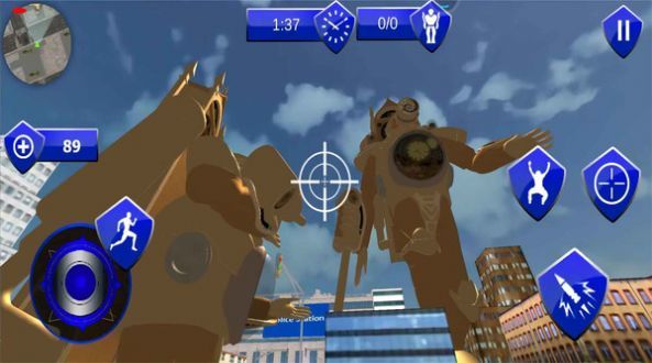 泰坦时钟人对决监控人0