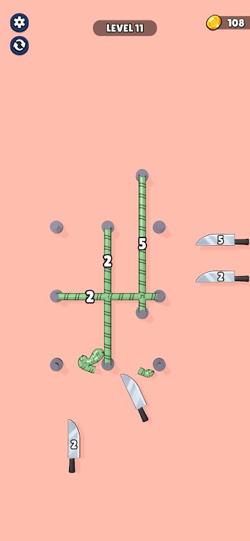 切开绳子3