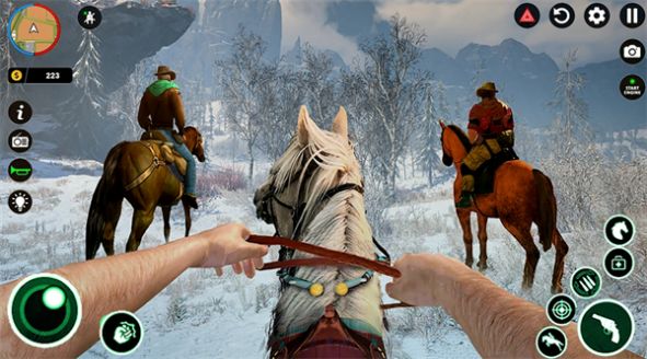 野蛮西部牛仔骑马作战2