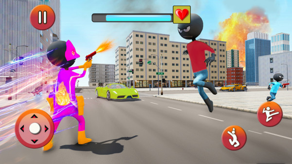 蜘蛛侠火柴人英雄2