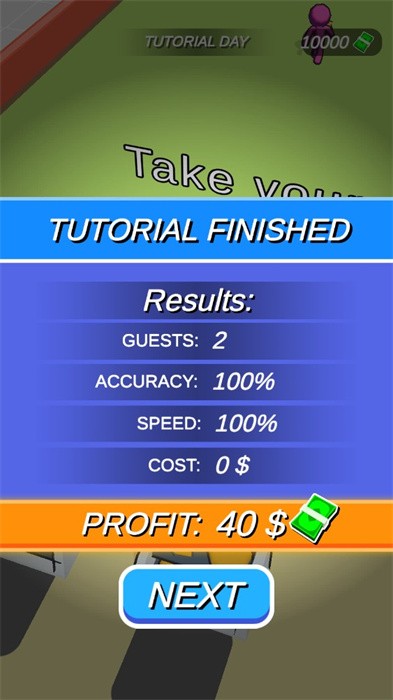 迷你食品服务无限金币版2