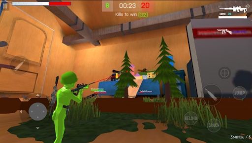 军人玩具士兵战斗0