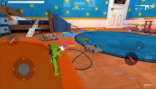 军人玩具士兵战斗1