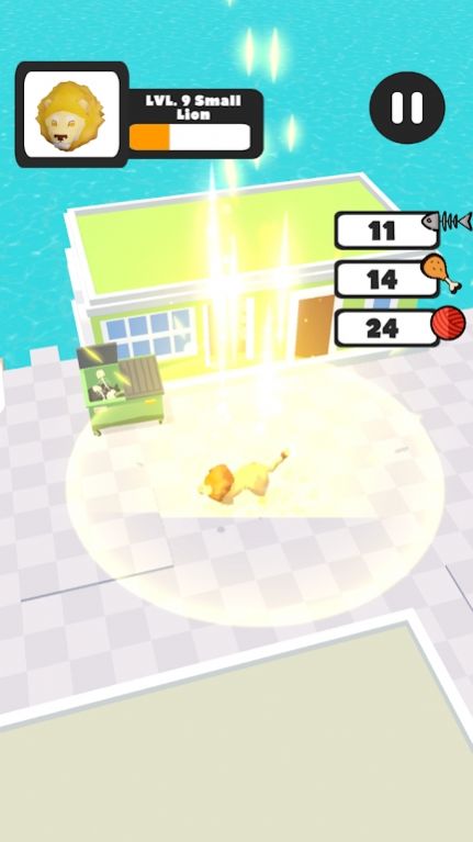 空闲街头猫咪战斗1