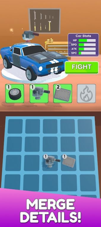 升级汽车并战斗2