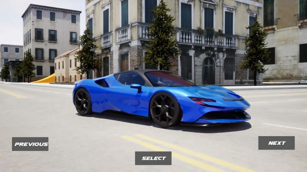 运行模拟驾驶3D汽车1