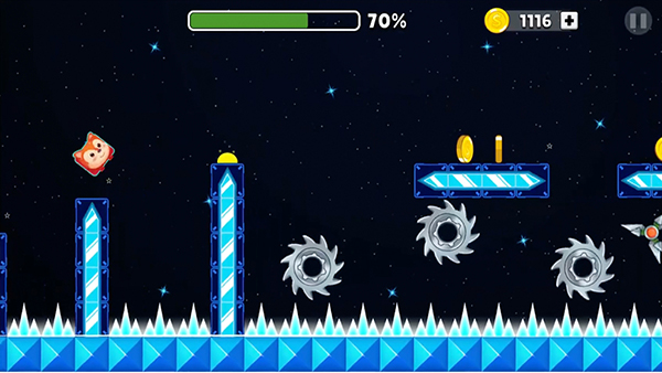 狐狸冲刺几何跳跃3