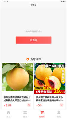 云滇生态黄桃2
