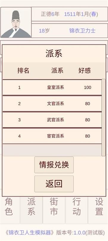 锦衣卫人生模拟器2