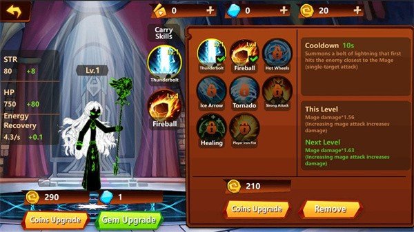 火柴人冲突无限金币版1