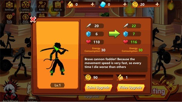 火柴人冲突无限金币版2