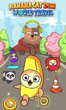 香蕉猫跑酷世界之旅1