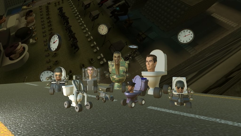 斯基比迪厕所漂移赛车0