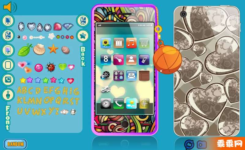 Social media phone dress up3