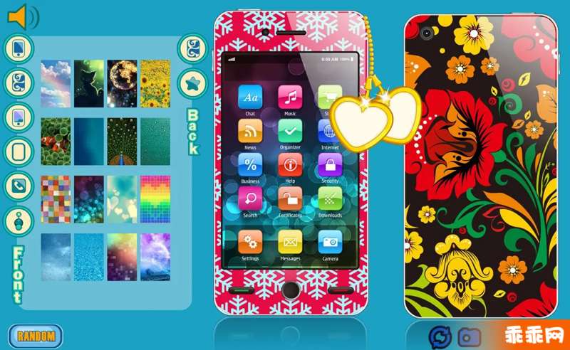 Social media phone dress up5