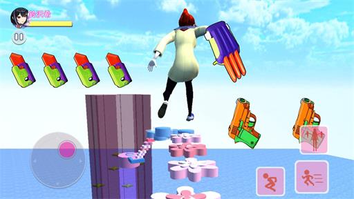 小姐姐逃离跑酷0