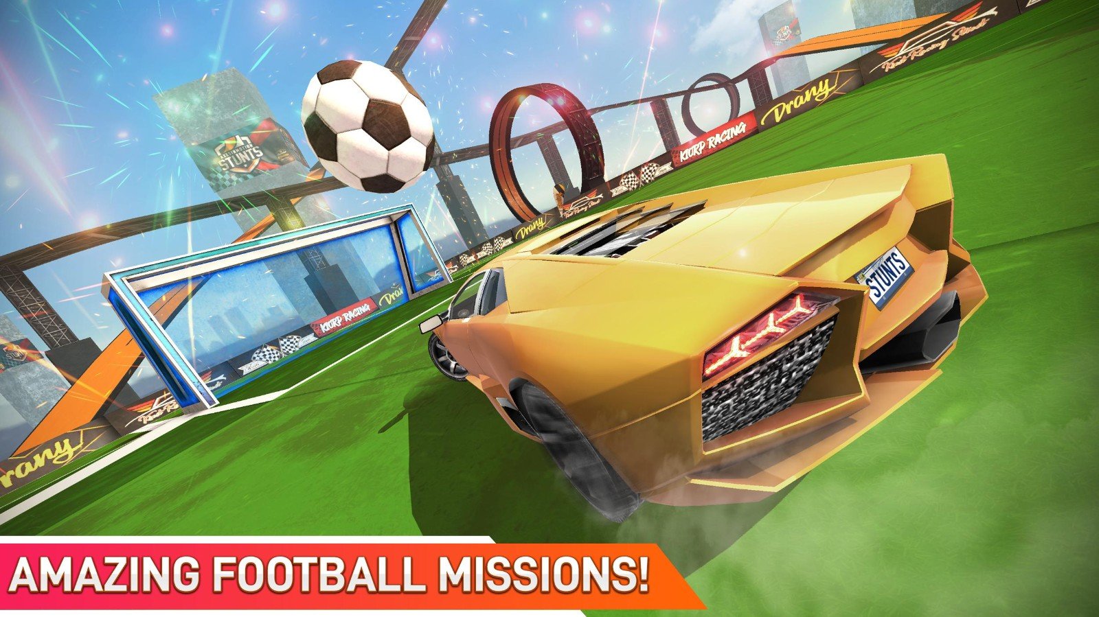 汽车特技比赛超级坡道无限金币版3