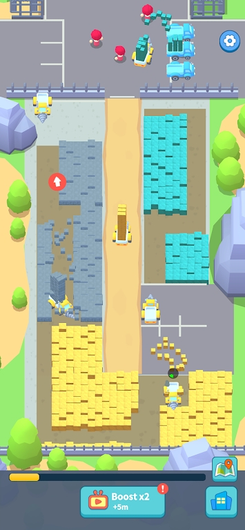 金矿土地闲置矿工0