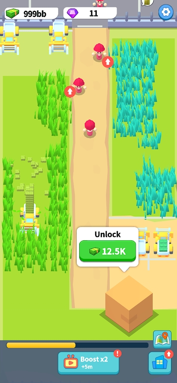 金矿土地闲置矿工1