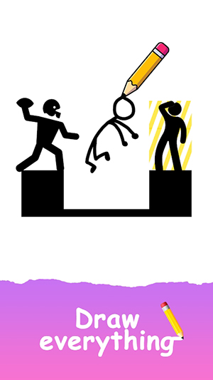 拯救火柴人绘画救援1