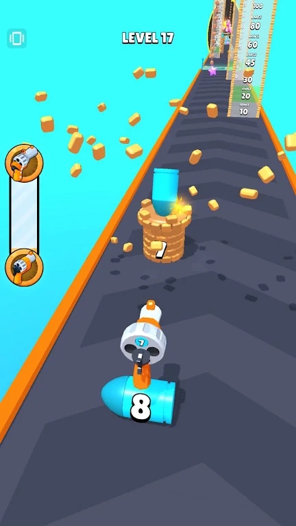 左轮手枪运行跑0