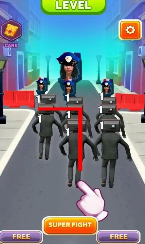 厕所人怪物英雄战斗1