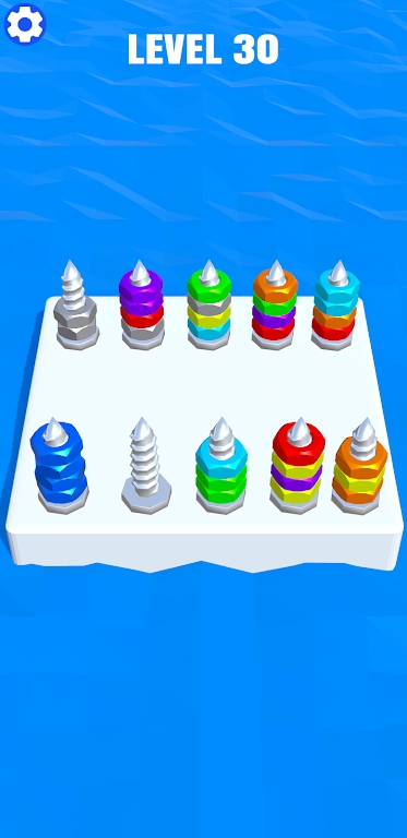 排序螺钉3D3