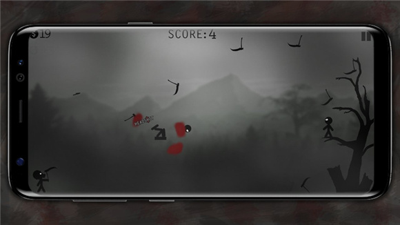 刀子攻击火柴人战斗1