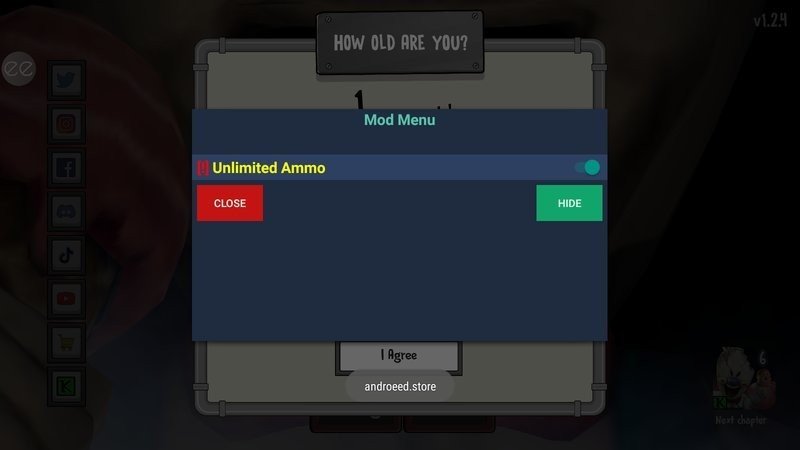 恐怖冰淇淋5内置MOD菜单1