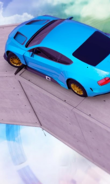 斜坡赛车空中赛道1