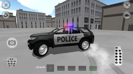 4WD SUV Police Car Driving3