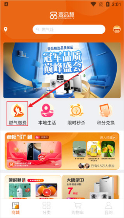 壹品慧燃气缴费2