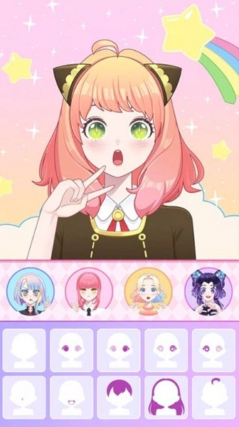 化身成为二次元美少女1