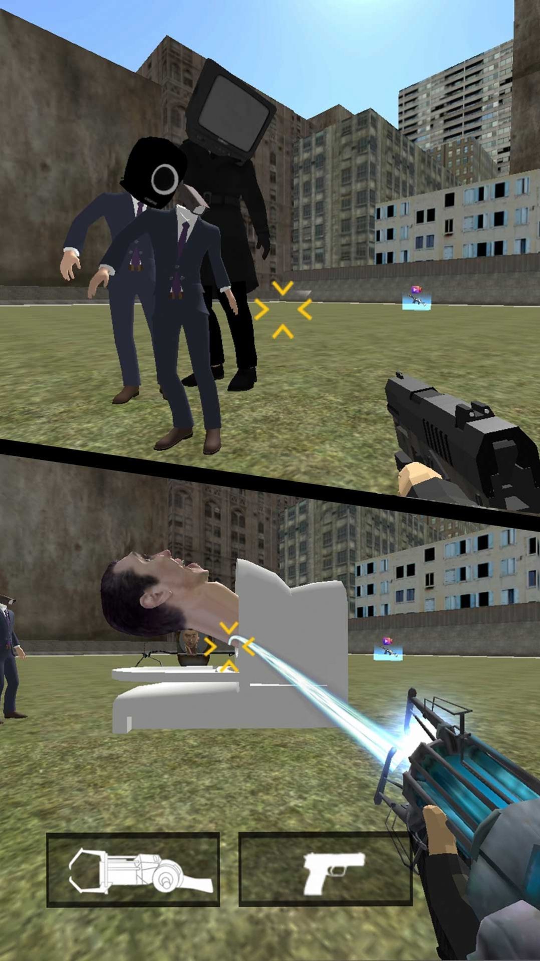 马桶人vs监控人战争 马桶人vs监控人战争